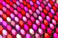 Background from lipsticks, lipstick background of different colors, 3D rendering