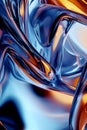 background of liquid metal in motion, AI generated Royalty Free Stock Photo