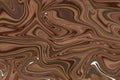 Background with liquify effect or abstract image with brown color Royalty Free Stock Photo