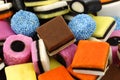 Background of liquorice all sorts