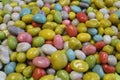 background of a lot of colorful candy stones