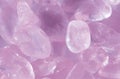 Violet mineral cristals
