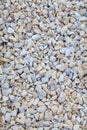 Background made of a closeup of a pile of crushed stone