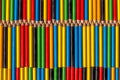 Background made from colored pencils Royalty Free Stock Photo