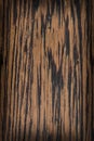 background is made of old wood. an old board. the texture of a rustic table. Wenge, Millettia, a place for a text or object, Royalty Free Stock Photo