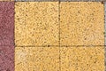 The background is made of paving tiles, the view from above. Royalty Free Stock Photo