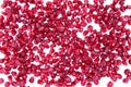 Background made of seeds of nutritious pomegranate