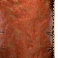 Background made of squared leather. 3D Royalty Free Stock Photo