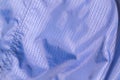 Background made of synthetic blue material.close up Royalty Free Stock Photo