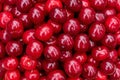 Background of many cherry berries. Organic ecological food for healthy lifestyle Royalty Free Stock Photo