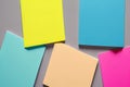 background of many colored postit Royalty Free Stock Photo