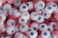 Background of many eyeballs. 3D rendered illustration