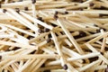 Background of matches . The concept of fire