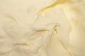 Background of melted cream cheese.Melted cream cheese.