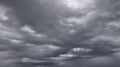 Menacing, Dark Stormy Clouds Royalty Free Stock Photo