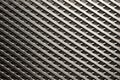 Background of metal grating. Texture of metal. Generative AI