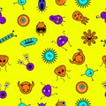 Background microbes Royalty Free Stock Photo