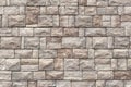 Background of Modern Slate stone Brick Wall Surfaced for design Royalty Free Stock Photo