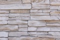 Background of Modern Slate stone Brick Wall Surfaced for design Royalty Free Stock Photo