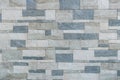 Background of Modern Slate stone Brick Wall Surfaced for design Royalty Free Stock Photo