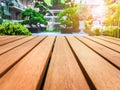 Wooden table for your texture and product concept Royalty Free Stock Photo