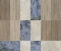 Background of a mosaic made of cement, marbles and decors for digital use Royalty Free Stock Photo