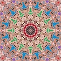 Background multicolor abstract kaleidoscope colorful. backdrop boohoo