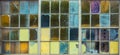 Background Of Multicolored Glass Panes