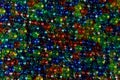 Background of multicolored hydrogel balls Royalty Free Stock Photo