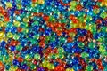 Background of multicolored hydrogel balls Royalty Free Stock Photo