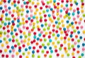 Background of multicolored sweet candy dragees