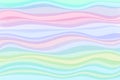 Background, multicoloured wavy horizontal lines, vivid shades of pink, green and blue