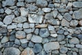 Background of natural stone wall texture photo. Royalty Free Stock Photo