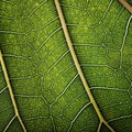 background natural texture green foliage, leaf macro structure Royalty Free Stock Photo
