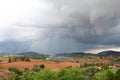 background of nature and arcus cloud