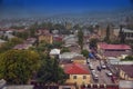 Top view of Shamakhi city.Background Nature Azerbaijan Royalty Free Stock Photo