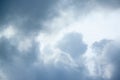 Blue sky with cloud on daytime. Royalty Free Stock Photo