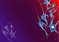 Background _Neurons RedBlue