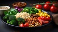 background nutrition vegan food plant