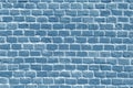 The background of the old blue brick wall Royalty Free Stock Photo