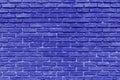 The background of the old blue brick wall Royalty Free Stock Photo