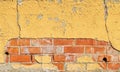 Background of old brick red wall Royalty Free Stock Photo