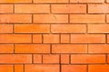 Background Old brick wall of red color. ÃÂ«tove bricks Royalty Free Stock Photo