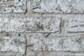 Background of brick wall texture painted silver paint Royalty Free Stock Photo