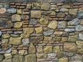 Background of old bricks and stones Royalty Free Stock Photo