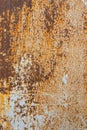 Background old metal wall with rust Royalty Free Stock Photo