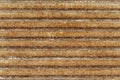 Background, old, rusty metal horizontal blinds
