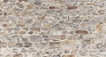 Background of old stone blocks, masonry wall, texture of stonework, pattern of grunge rock wall. Royalty Free Stock Photo