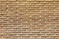 Background of old vintage brick wall. red brick wall texture grunge background with, may use to interior design. Royalty Free Stock Photo