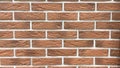 The background of an old vintage dirty brick wall with peeling plaster, texture for games, high-quality photos of bricks and walls Royalty Free Stock Photo